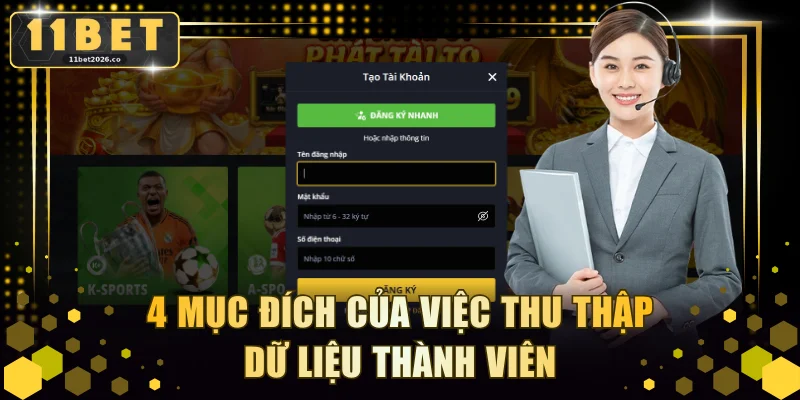 4 mục đích của việc thu thập dữ liệu thành viên