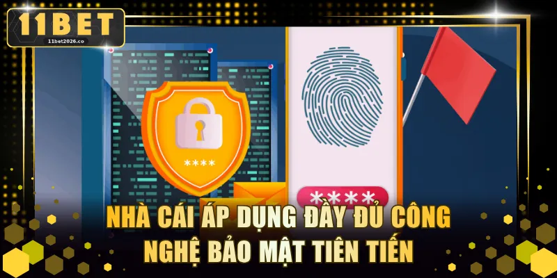Nhà cái áp dụng đầy đủ công nghệ bảo mật tiên tiến