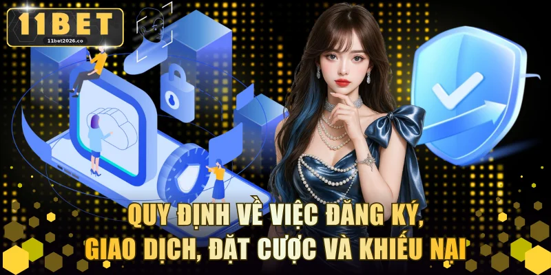 Quy định về việc đăng ký, giao dịch, đặt cược và khiếu nại