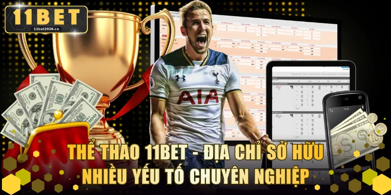 Thể Thao 11BET - Địa chỉ sở hữu nhiều yếu tố chuyên nghiệp